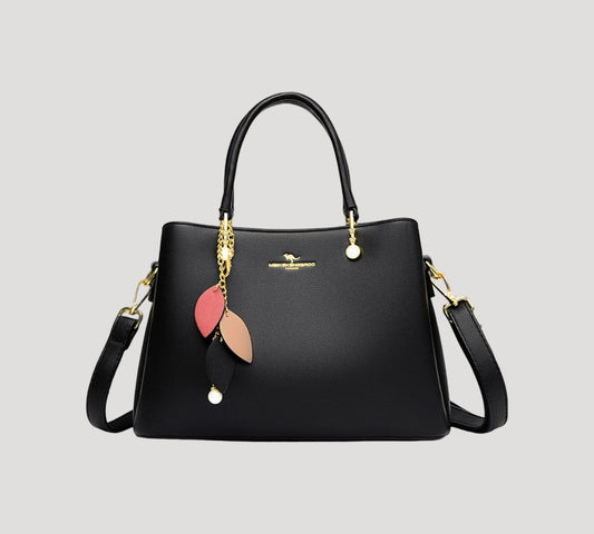Luxurious Genuine Leather Handbag, Shoulder Bag